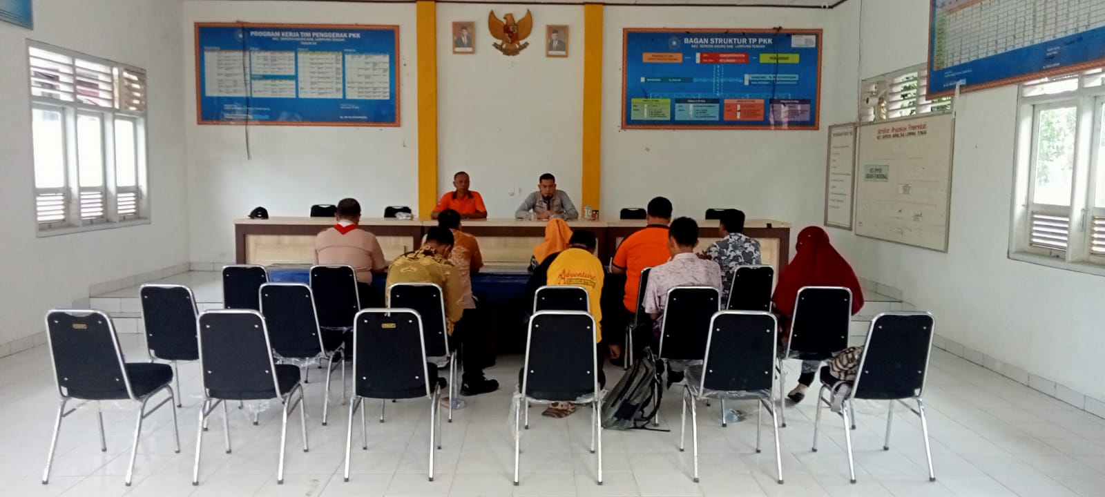 Rapat Persiapan Pra Musran ke-8 Kwaran Seputih Agung di Aula Kecamatan Seputih Agung (Jum'at, 02 September 2022)