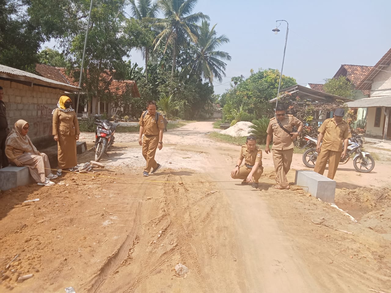 Pembinaan, Verifikator, Monitoring dan Evaluasi SPJ DK Tahap I dan ADK 25% Tahun 2023 Kampung Harapan Rejo dan Endang Rejo (Senin, 29 mei 2023)