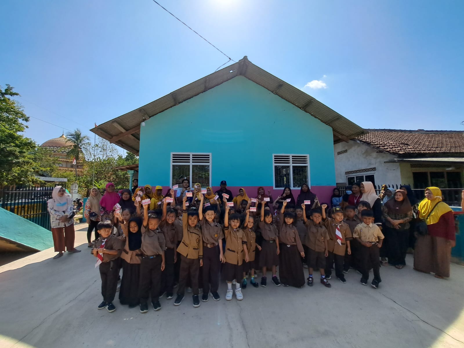 Bunga Kampung Mekar di Dusun (BKMD) di Kampung Simpang Agung (Jum'at, 22 September 2023)