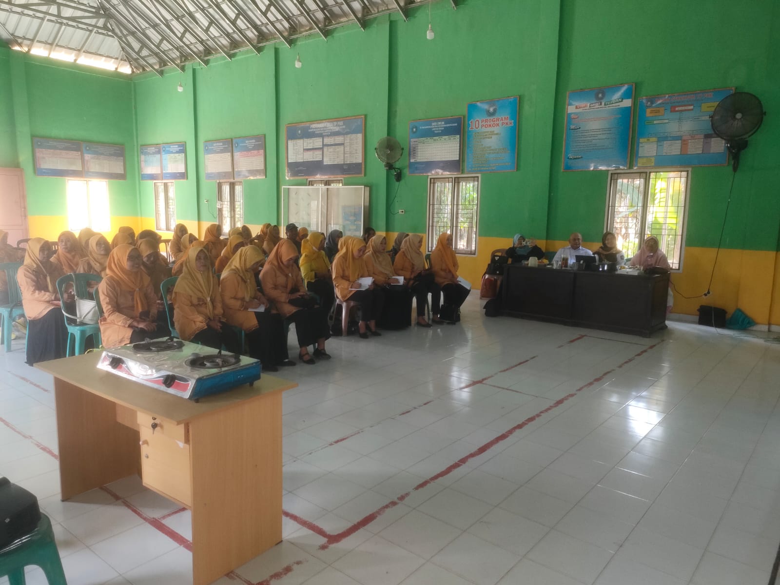 Kunjungan klinik pertanian keliling di Balai Kampung Bumi MAs (Rabu, 09 Agustus 2023)