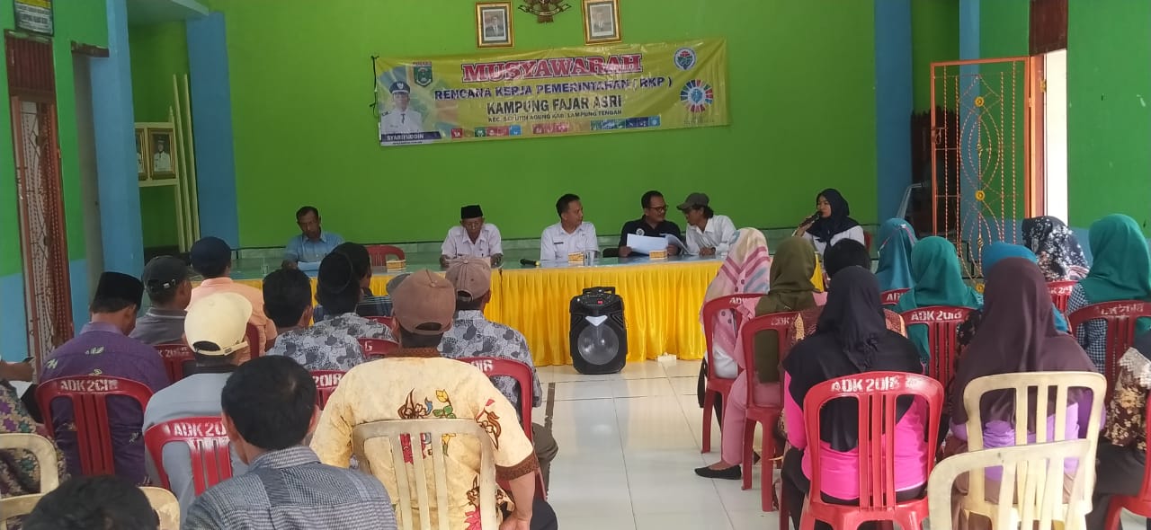 Musyawarah Rencana Kerja Pemerintahan Tahun 2023 di Balai Kampung Sulusuban (Kamis, 01 September 2022)