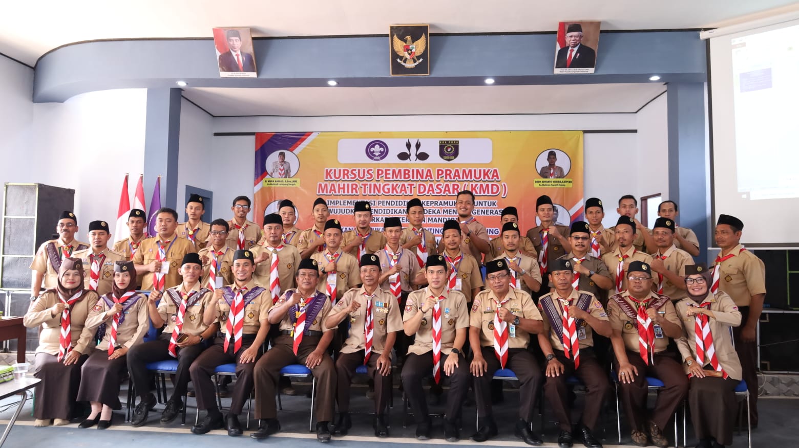 Kursus Pembina Pramuka Mahir Tingkat Dasar (KMD) (Jum'at (17 November 2023)