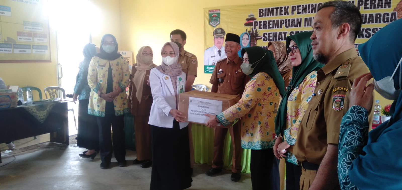 Bimtek Peningkatan Peran Perempuan Menuju Keluarga Sehat Sejahtera (P3KSS) di Kampung Muji Rahayu