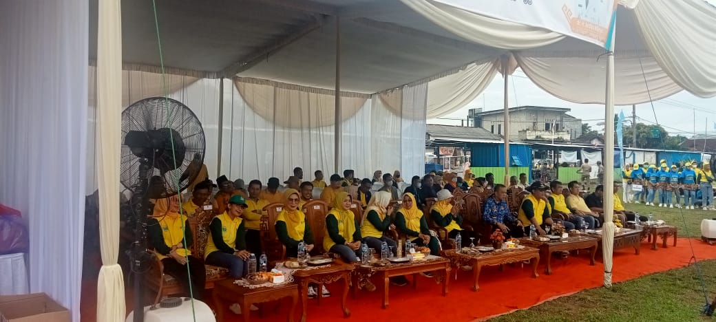 Peringatan Hari Kesehatan Nasional ke 58 Kabupaten Lampung Tengah berlangsung di Lapangan Dono Arum Kecamatan Seputih Agung (Kamis, 17 November 2022)