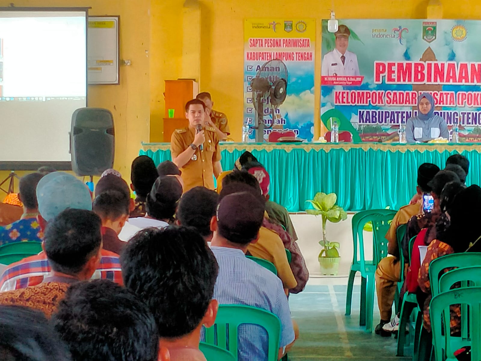 Pokdarwis di Balai Kampung Bumi Kencana (Senin, 31 Agustus 2023)