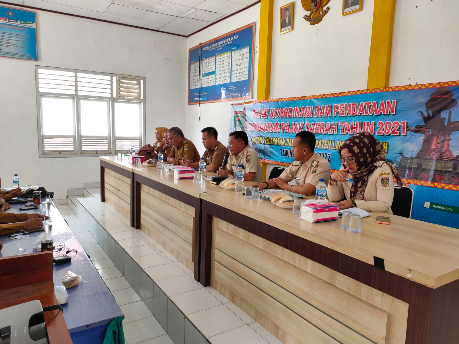 -	Rapat Koordinasi dan Pendataan Tunggakan Pajak Daerah Tahun 2021 oleh Badan Pendapatan Daerah Kabupaten Lampung Tengah Tahun 2022 di Aula Kecamatan Seputih Agung (Selasa, 20 September 2022)