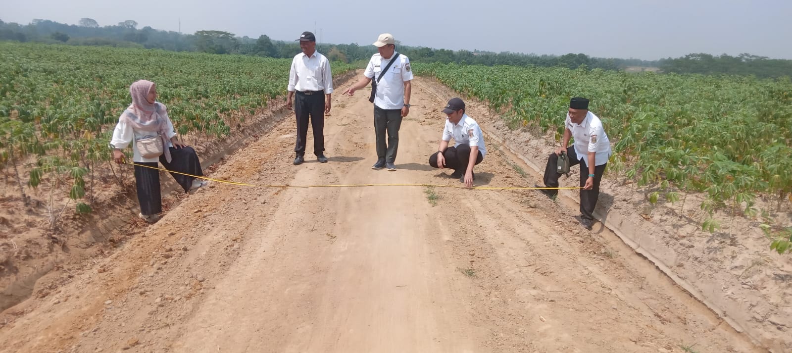 Monev di kampung Simpang Agung (Rabu, 30 Agustus 2023)