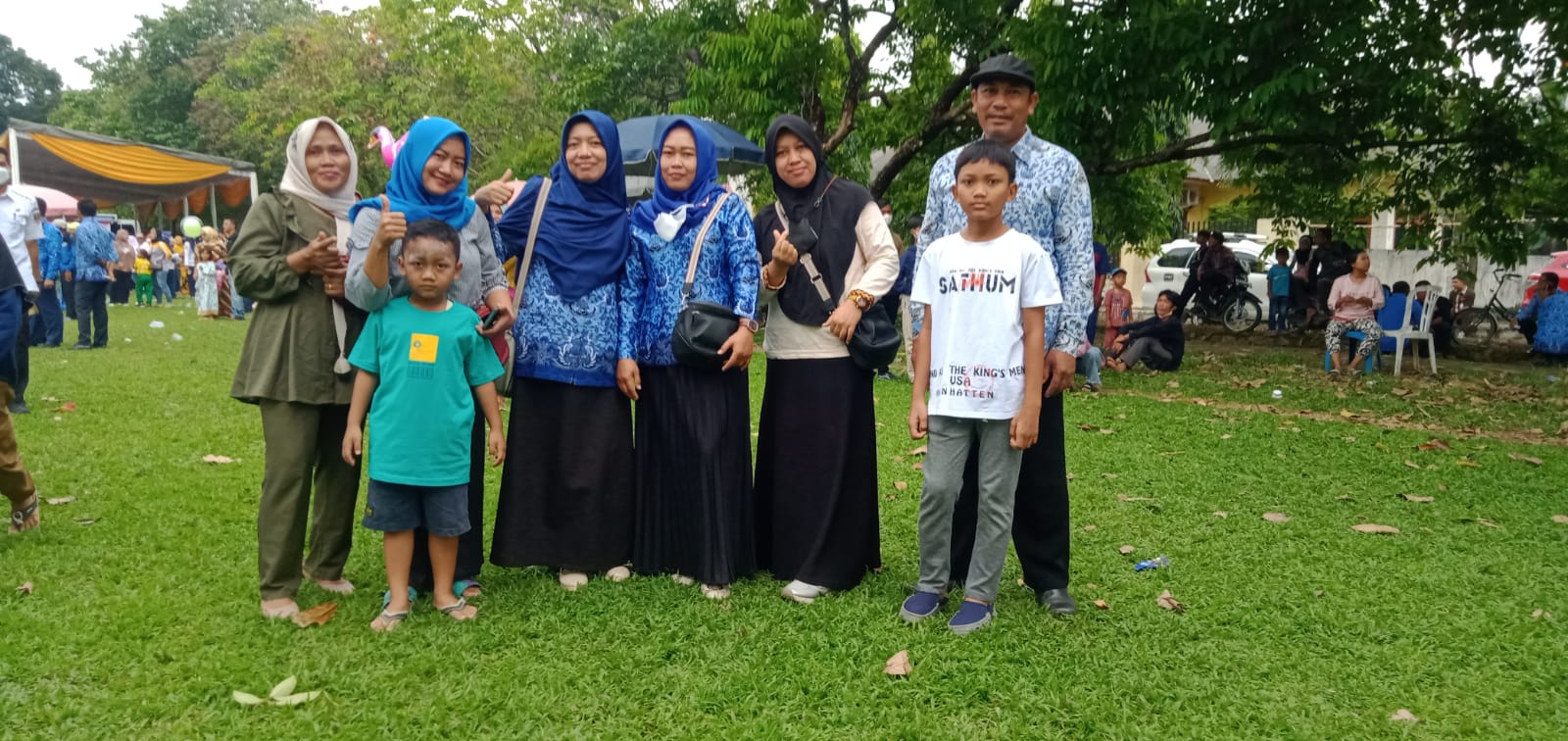 Menghadiri acara HUT ke-76 Kabupaten Lampung Tengah di Lapangang PU Prosida Bandar Jaya