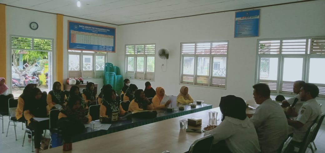 Rapat GOPTKI di Aula Kecamatan Seputih Agung (Rabu, 16 November 2022)