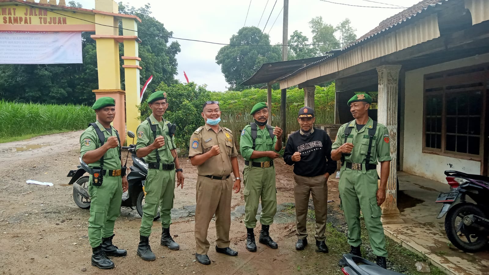 Penilaian Lomba Peningkatan Peran Perempuan Menuju Keluarga Sehat Sejahtera (P3KSS) dan Gerakan Sayang Ibu (GSI) di Balai Kampung Muji Rahayu (Rabu, 09 November 2022)