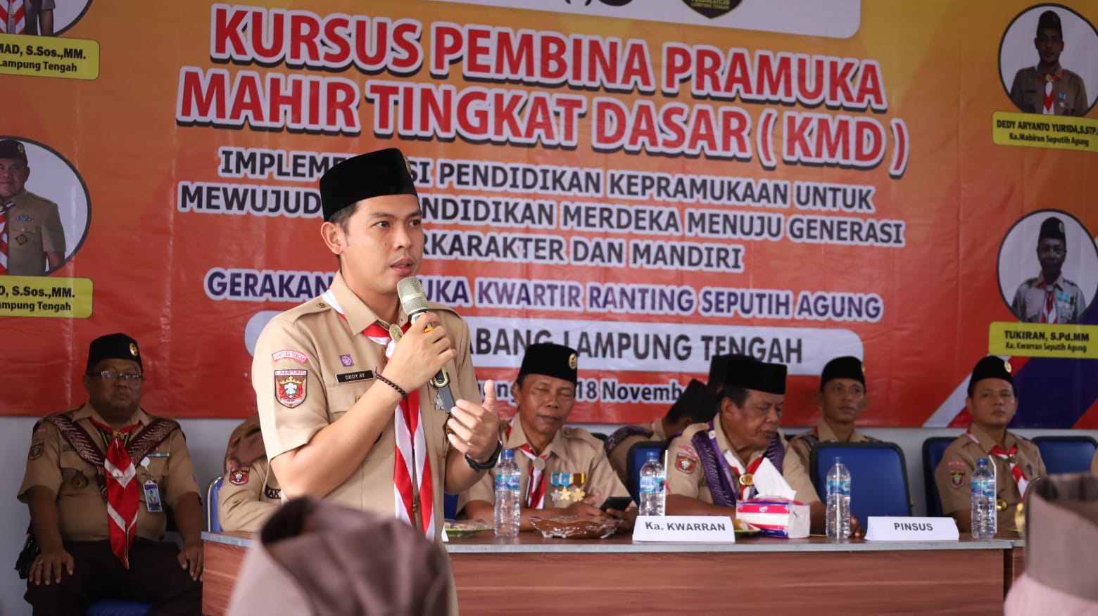 Kursus Pembina Pramuka Mahir Tingkat Dasar (KMD) (Jum'at (17 November 2023)