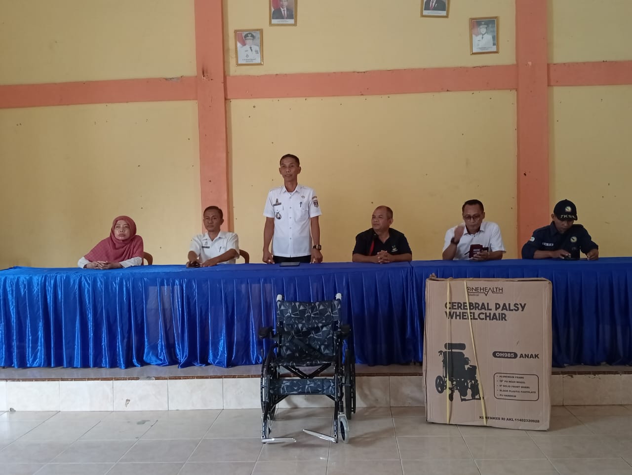 Penyaluran alat bantu(kursi roda,kruk, tongkat adaptif) kepada Pemerlu Pelayanan Kesejahteraan Sosial (PPKS) kecamatan seputih agung dari kementrian sosial, sentra Wiyata guna melalui dinas sosial kab. Lampung tengah (Rabu, 07 Agustus 2024)