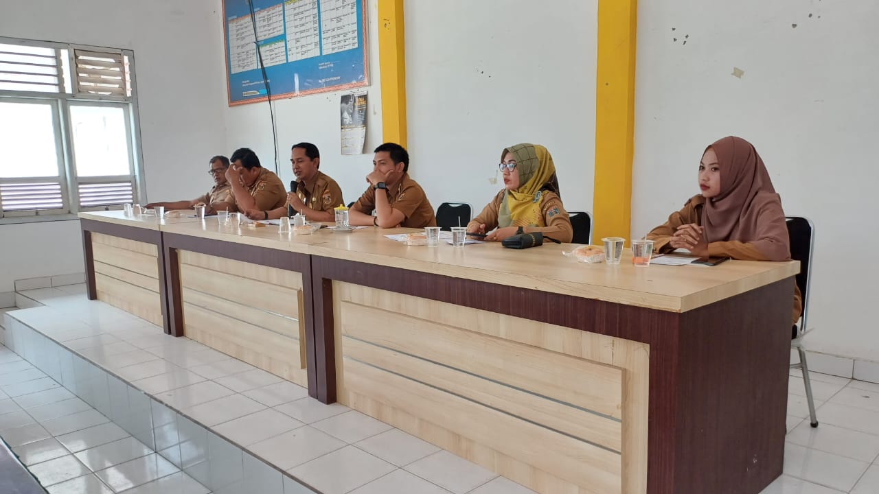 Rapat Pemantapan HUT RI ke-78 di Aula Kecamatan Seputih Agung (Senin, 07 Agustus 2023)