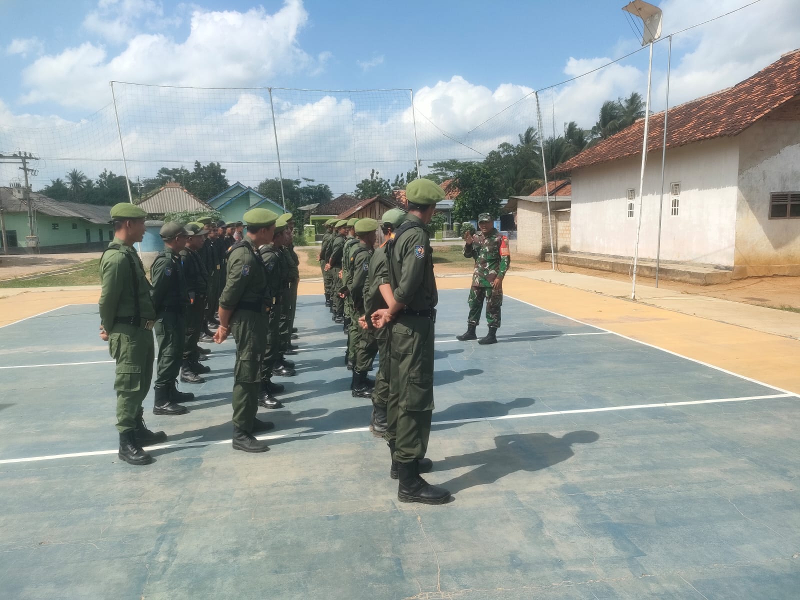 Pelatihan Peningkatan Kapasitas Linmas di Kampung Sulusuban (Selasa, 01 Agustus 2023)