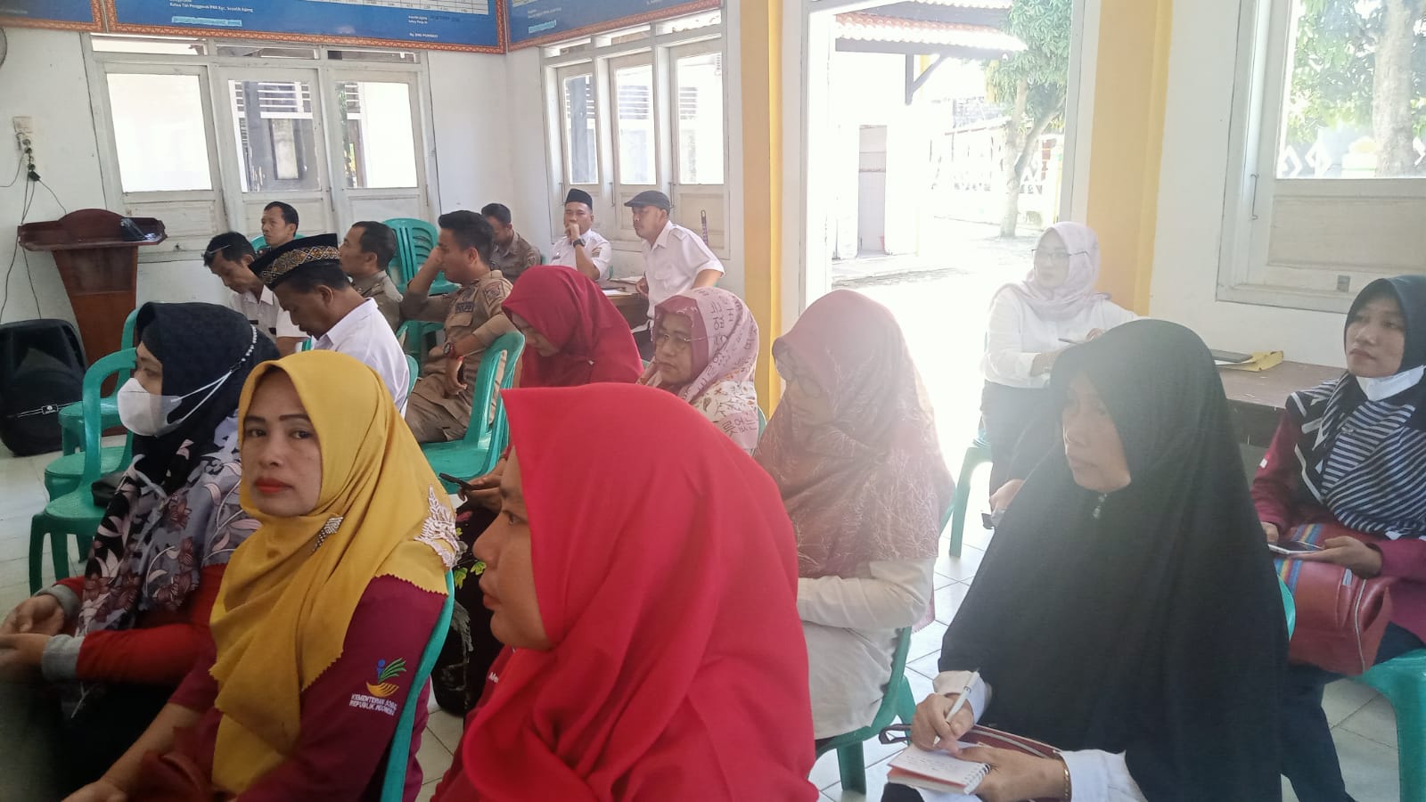 Rapat Persiapan Bunga Kampung Mekar di Dusun Kecamatan Seputih Agung tahun 2023 di Auala Kecamatan Seputih Agung (Rabu, 05 April 2023)