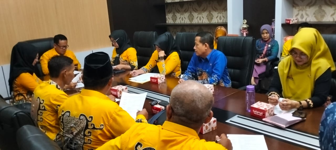 Rakor persiapan penilaian lomba UKS tingkat Provinsi di Gunung Sugih (Jum'at, 02 Agustus 2024)