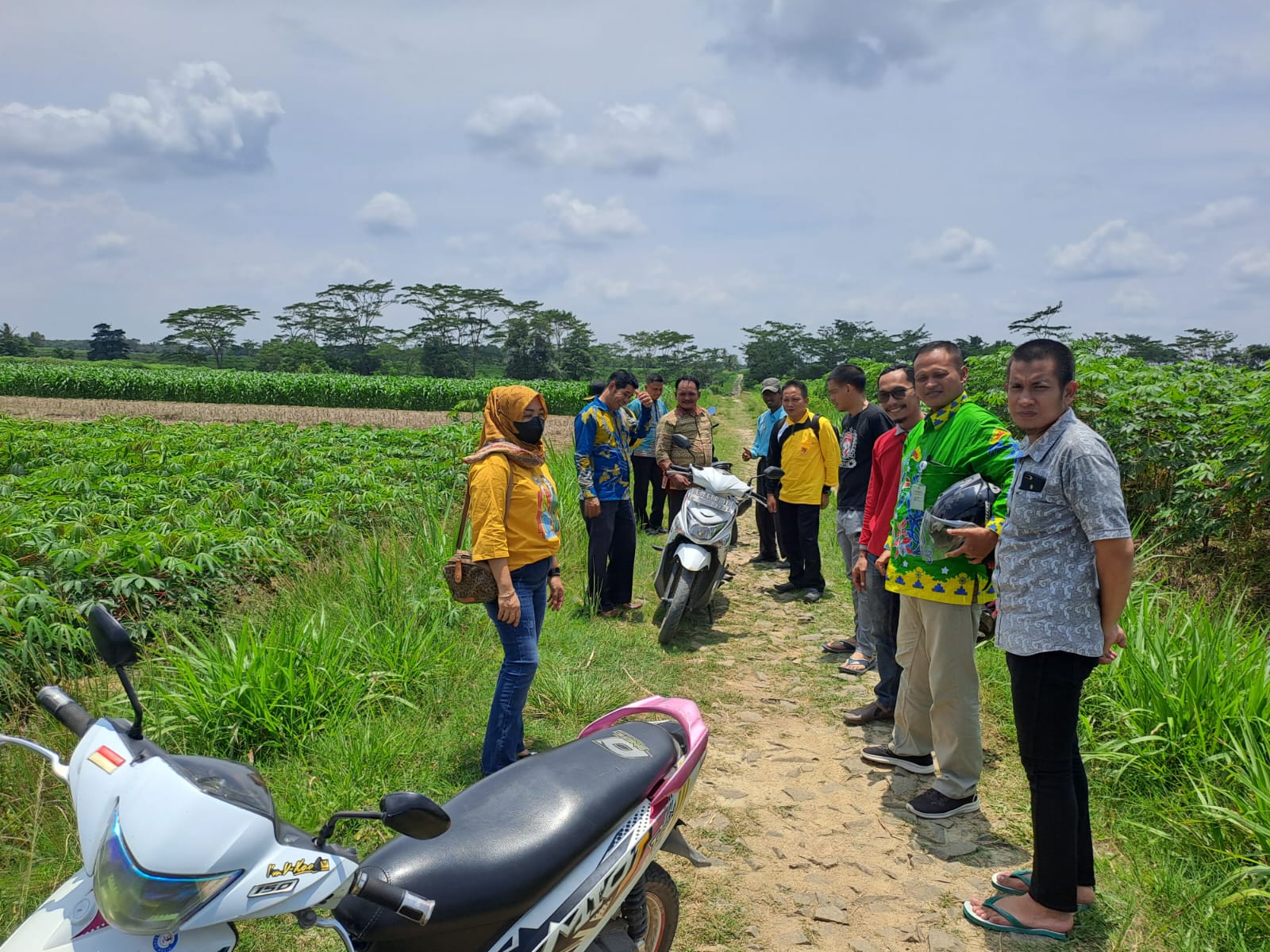 Monitoring SPJ DD Tahap II Kampung Bumi Bumi Mas (Jum'at, 14 Oktober 2022)