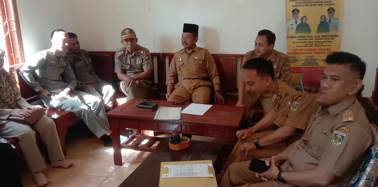 Pembinaan Lomba Kampung Berprestasi perdana di Kampung Gayau Sakti ( Senin, 27 Maret 2023)