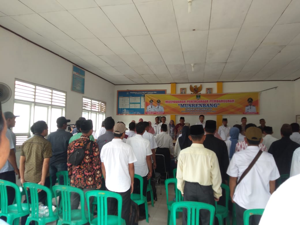 Musyawarah Perencanaan Pembangunan (MUSRENBANG) Tingkat Kecamatan Tahun 2023 di Aula Kecamatan Seputih Agung (Kamis, 02 Februari 2023)