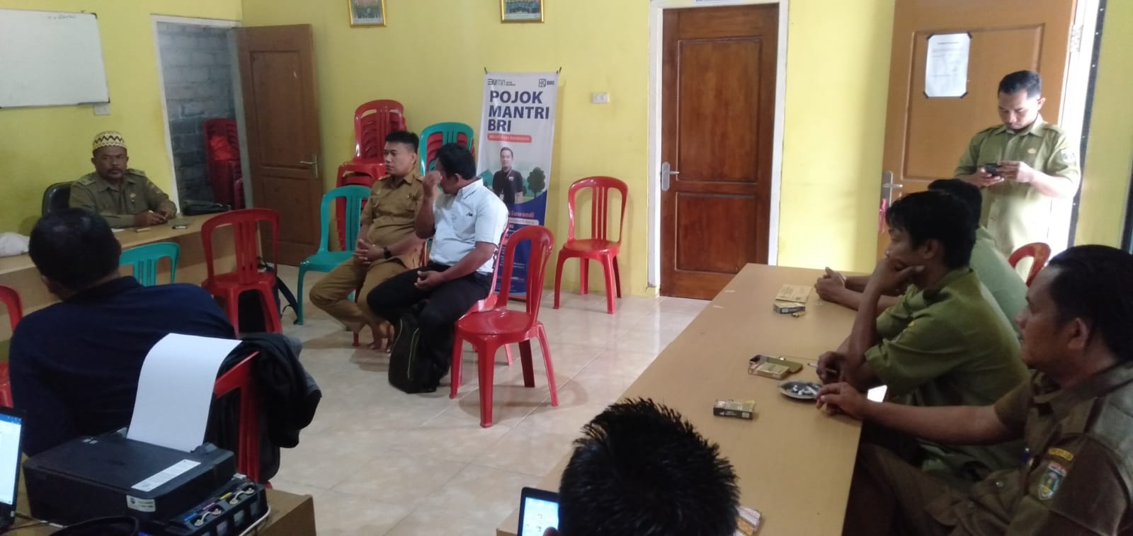 Evaluasi dan Monitoring SPJ DD dan ADK Tahap 1 tahun 2022 di Kampung Harapan Rejo