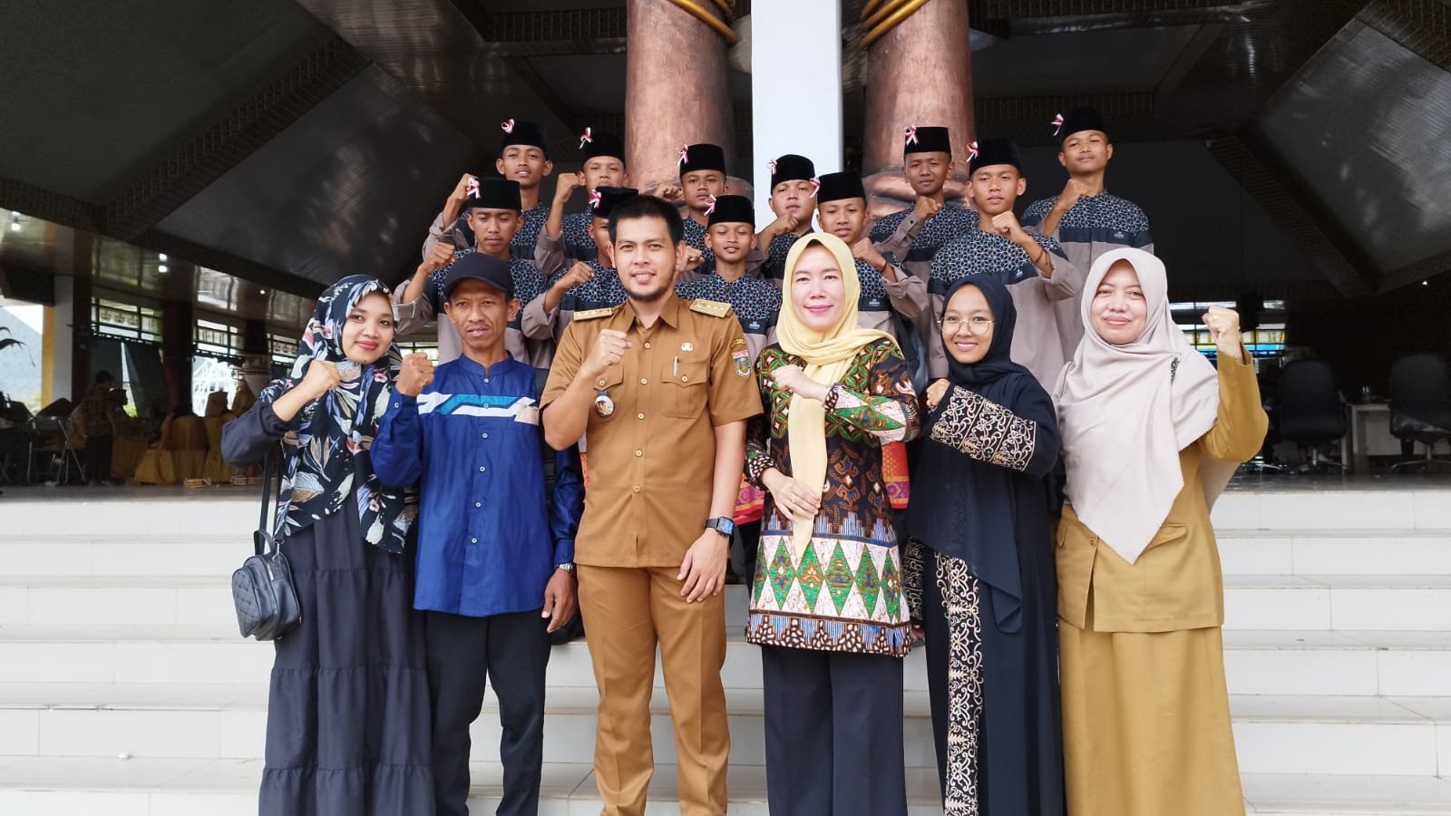 Menghadiri Lomba LASQI Tingkat Kabupaten Lampung Tengah tahun 2022 di Nuwo Balak Gunung Sugih (Selasa-Rabu/ 15-16 November 2022 