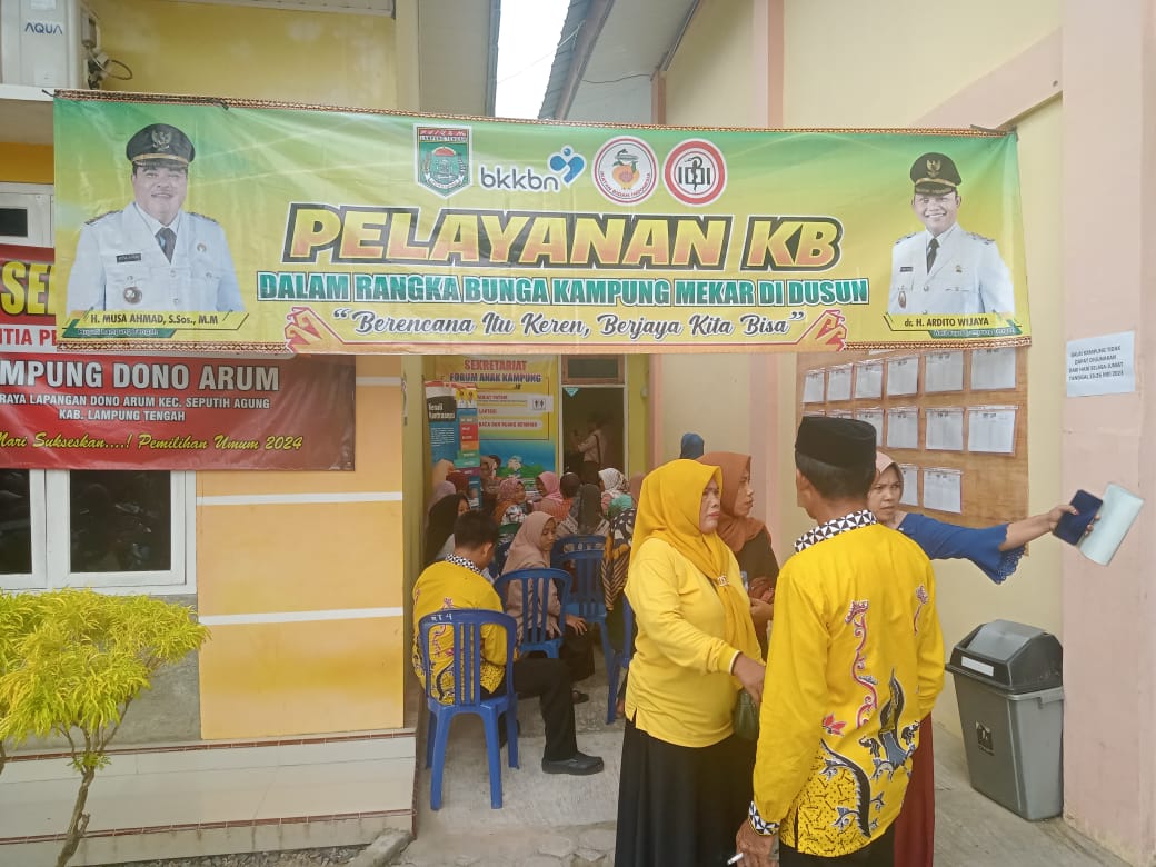 Bunga Kampung Mekar di Dusun (BKMD) di Kampung Dono Arum (Kamis, 25 Mei 2023)