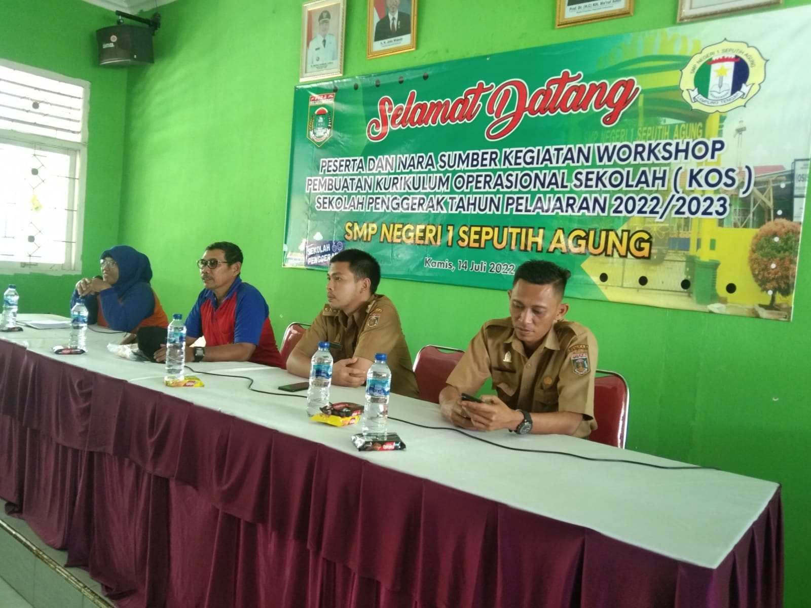 Rapat Tekhnis Pelaksanaan Kegiatan Lomba Gerak Jalan dan Lari 5.000 M dan 3.000 M di SMP N 1 Seputih Agung