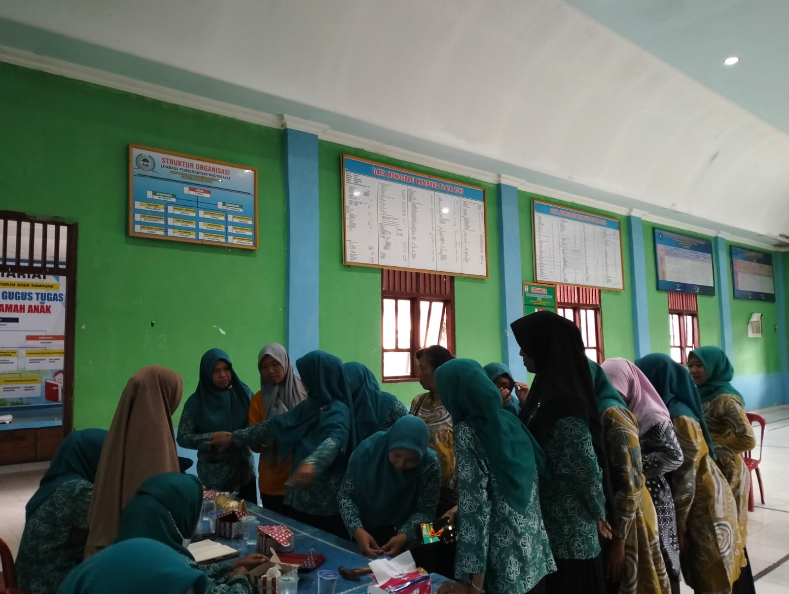 Pembinaan PKK di kampung Fajar Asri (Selasa, 13 Desember 2022)