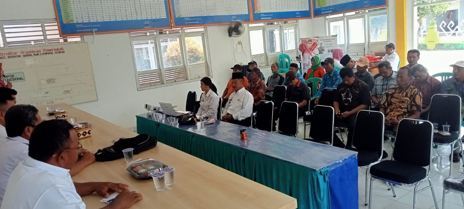 Sosialisasi Pengendalian inflasi melalui percepatan tanam dan pemanfaatan lahan pekarangan di Auala Kecamatan Seputih Agung (Kamis, 15 September 2022)