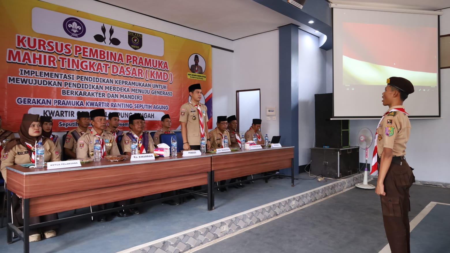 Kursus Pembina Pramuka Mahir Tingkat Dasar (KMD) (Jum'at (17 November 2023)