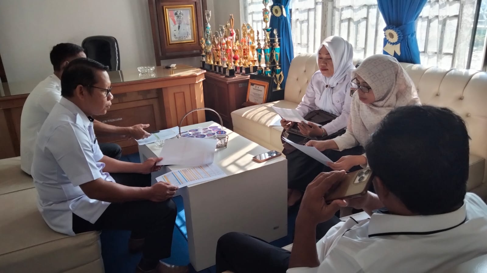 Rapat Panitia HUT RI ke-79 di Ruang Kerja Camat (Rabu, 31 Juli 2024)