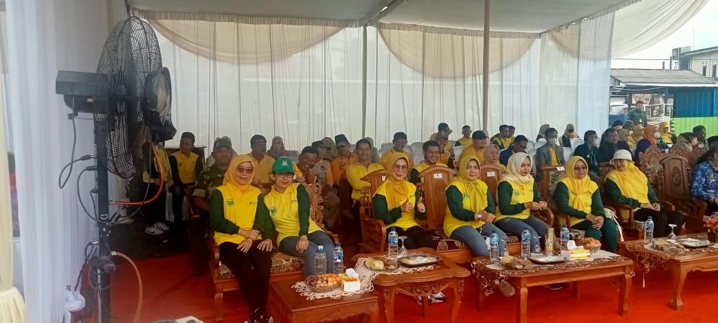 Peringatan Hari Kesehatan Nasional ke 58 Kabupaten Lampung Tengah berlangsung di Lapangan Dono Arum Kecamatan Seputih Agung (Kamis, 17 November 2022)