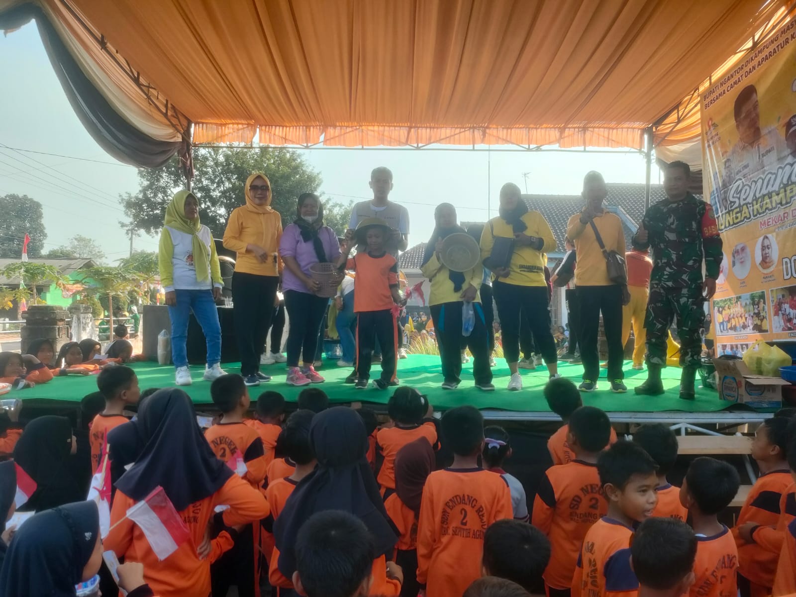 Bunga Kampung Mekar di Dusun (BKMD) di Kampung Endang Rejo (Jum'at, 08 September 2023)