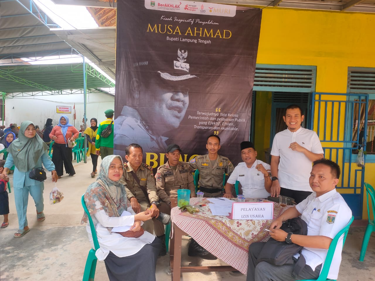 Bunga Kampung Mekar di Dusun (BKMD) di Kampung Simpang Agung(Kamis, 21 SEptember 2023)