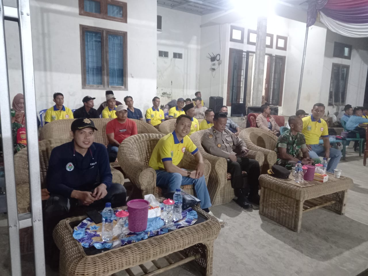 Pembukaan Kompetisi Voly Ball..Bupati Lampung Tengah Cup 1 di Kampung Endang Rejo