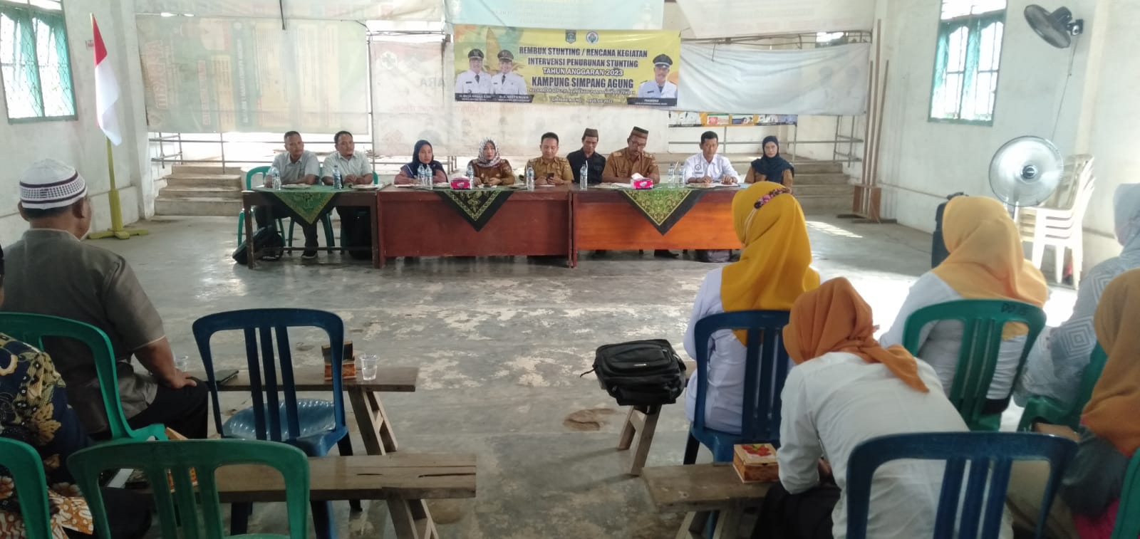 Musyawarah Rencana Kerja Pemerintahan Tahun 2023 di Balai Kampung Simpang 