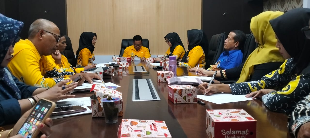 Rakor persiapan penilaian lomba UKS tingkat Provinsi di Gunung Sugih (Jum'at, 02 Agustus 2024)