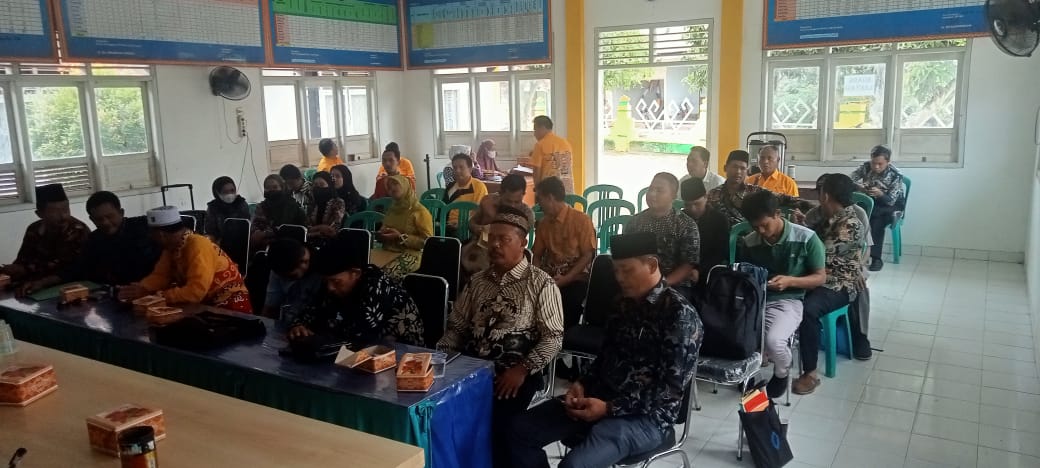 Moniroting dan Evaluasi Dana Desa oleh PMK Kabupaten Lampung Tengah Aula Kecamatan Seputih Agung (Jum'at, 11 November 2022)