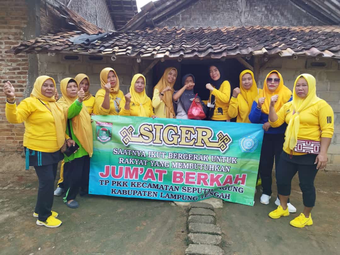 kegiatan Siger (Siap Bergerak) membantu sesama