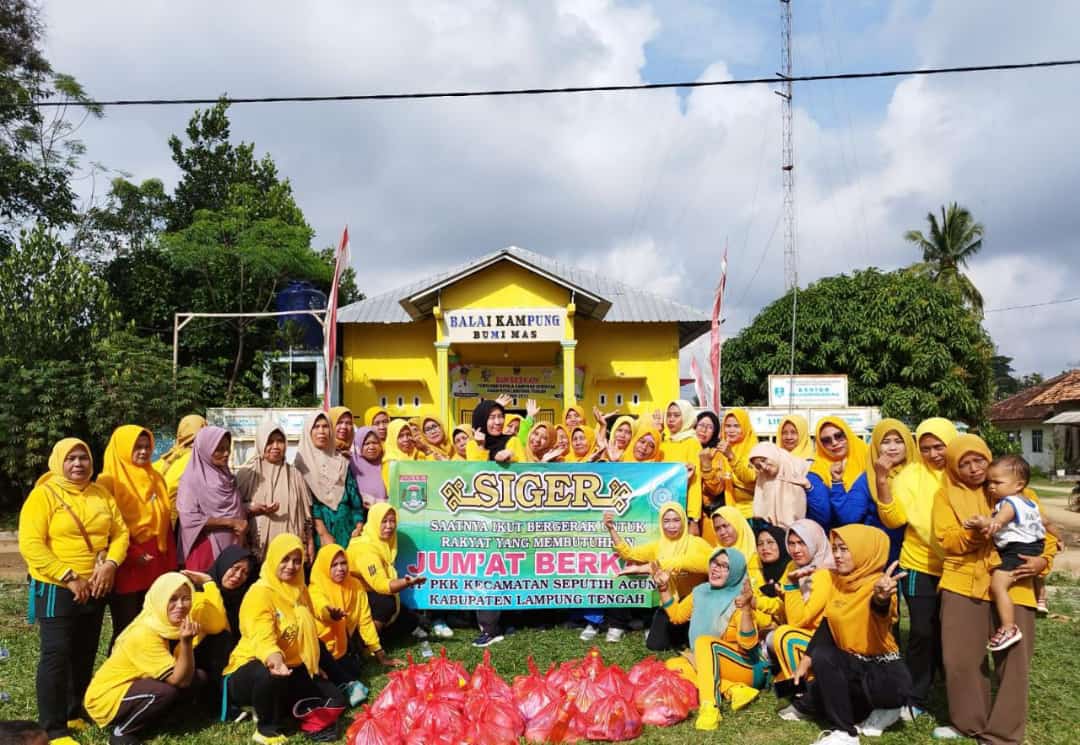 kegiatan Siger (Siap Bergerak) membantu sesama